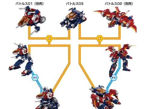 Load image into Gallery viewer, Takara Tomy DIACLONE DA-114 DIA-BATTLES V2 BATTLES 03 #993711
