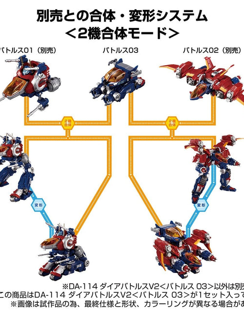 Load image into Gallery viewer, Takara Tomy DIACLONE DA-114 DIA-BATTLES V2 BATTLES 03 #993711
