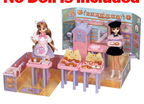 Load image into Gallery viewer, Takara Tomy Licca Chan Accessory LF-13 Pop Shop Nekoneko Bakery (NO DOLLS)
