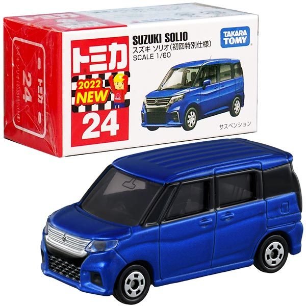 Takara Tomy Tomica Die-cast Car - 1/60 No.24 Suzuki Solio (1st)