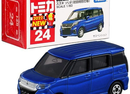 Load image into Gallery viewer, Takara Tomy Tomica Die-cast Car - 1/60 No.24 Suzuki Solio (1st)

