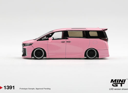 Load image into Gallery viewer, (Pre-order) Mini GT #1391 Toyota Vellfire 40 KUHL Metallic Pink Diecast LHD
