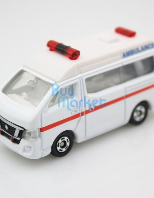 Load image into Gallery viewer, New Takara Tomy Tomica #18 Nissan NV350 Caravan Ambulance 1/69 Diecast Toy Car
