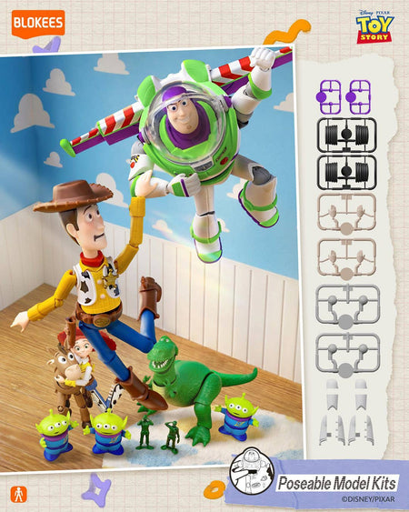 Blokees Model Kits - Toy Story Elite Version EV01 1Box Set of 6pcs