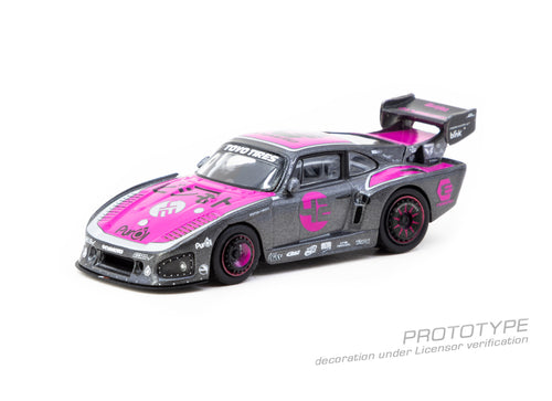 Load image into Gallery viewer, Tarmac Works 1/64 Bisimoto Porsche 935 K3V with Trading Card Set
