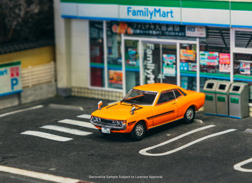 Load image into Gallery viewer, (Pre-order) Tarmac Works 1/64 Toyota Celica 1600GT TA22 Orange Diecast Model Car
