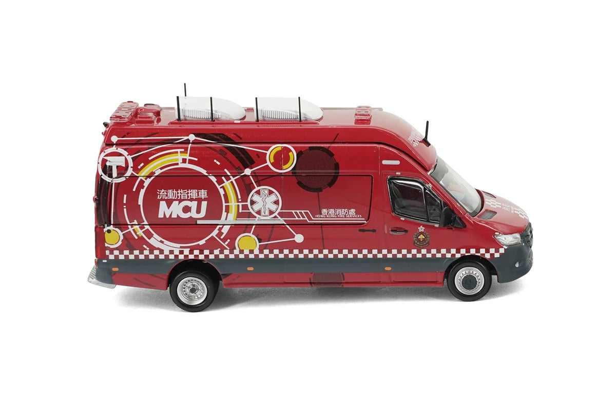 Tiny City Die-cast Model Car - MERCEDES-BENZ Sprinter FL HKFSD MCU (F7711)