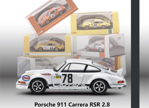 Load image into Gallery viewer, (Pre-order) Sparky 1/64 - Porsche 911 Carrera RSR 2.8 No.78 Le Mans 1973
