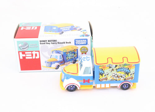 Load image into Gallery viewer, Takara Tomy Disney Motors Goodday Carry Donald Duck Special Diecast toy car new
