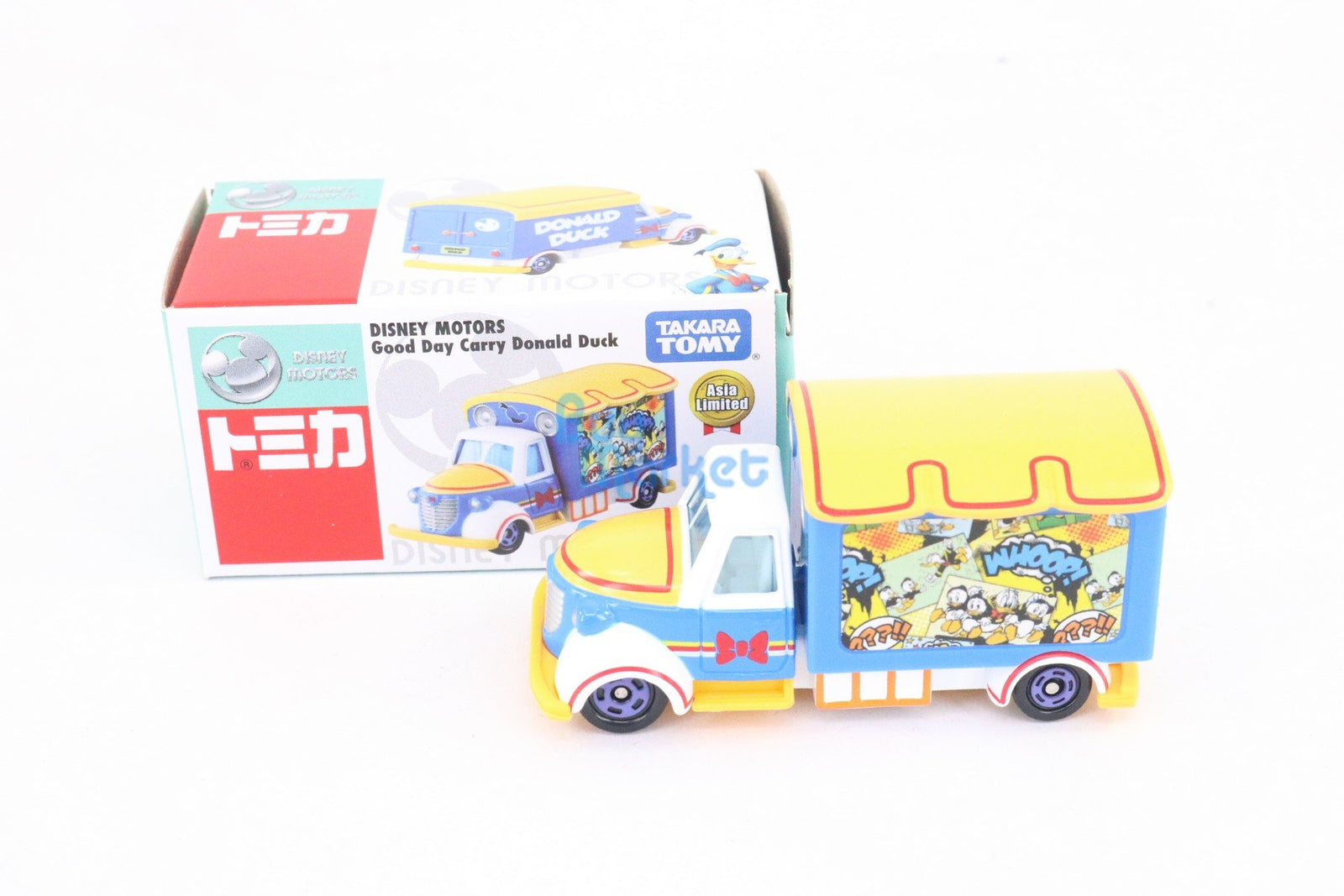 Takara Tomy Disney Motors Goodday Carry Donald Duck Special Diecast toy car new