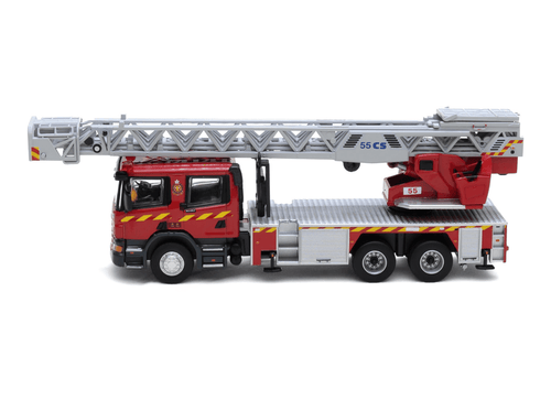 Load image into Gallery viewer, Tiny City Die-cast Model Car 1/76 - Scania HKFSD Turntable Ladder 55M (F132)
