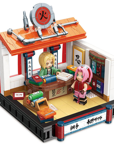 Keeppley Qman Building Blocks Toy #K20506: Naruto Office