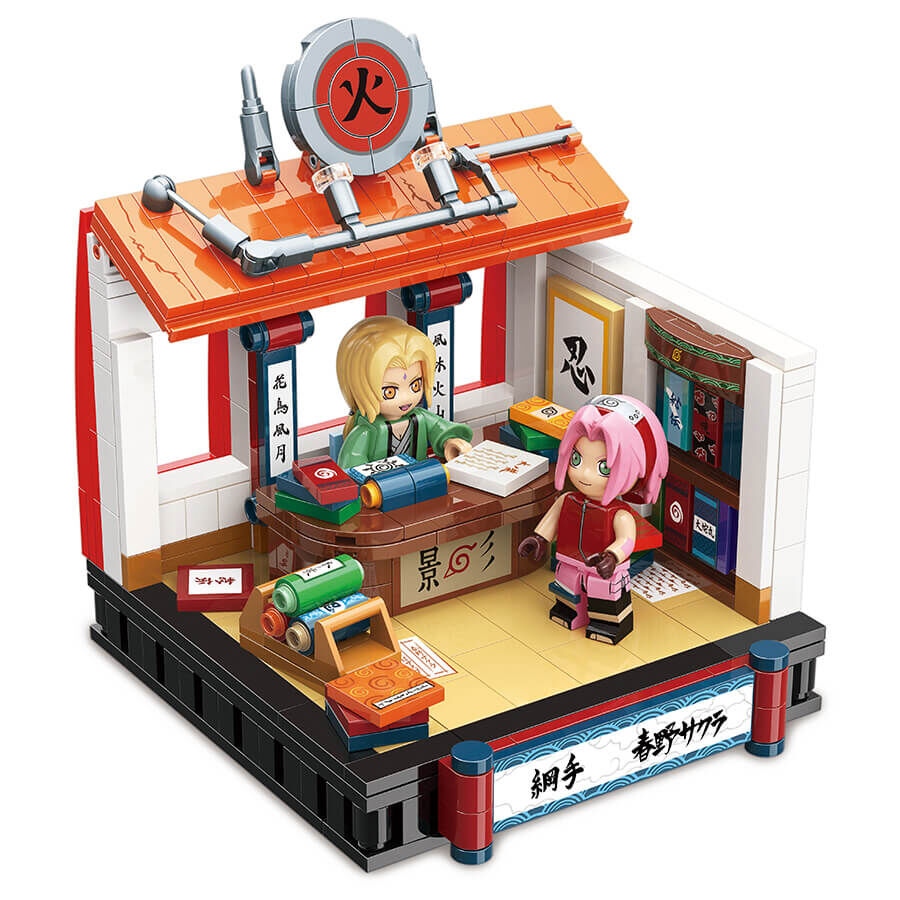 Keeppley Qman Building Blocks Toy #K20506: Naruto Office