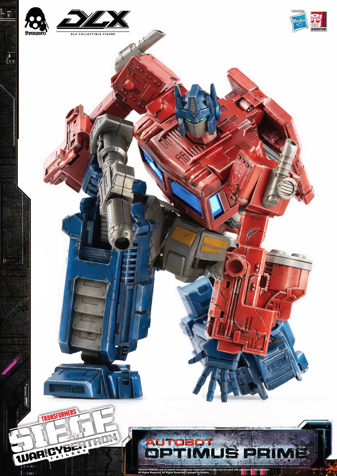 Threezero Transformers: War For Cybertron Trilogy DLX Optimus Prime