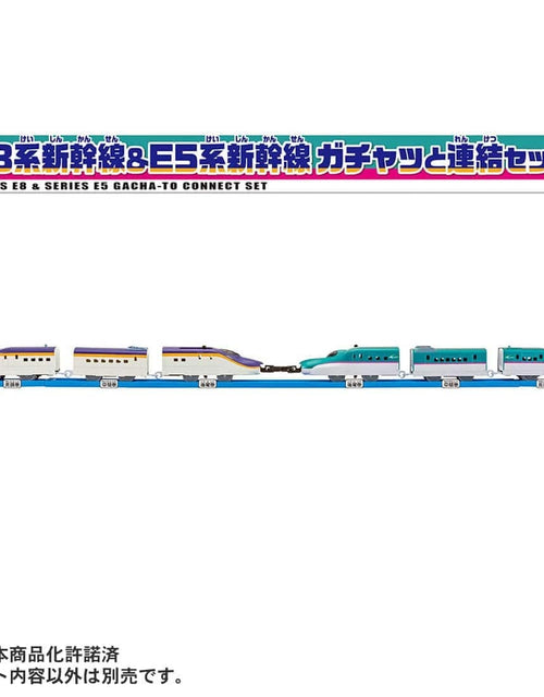 Load image into Gallery viewer, Takara Tomy Plarail Train Set - Shinkansen Series E8 &amp; Series E5 Connect Set
