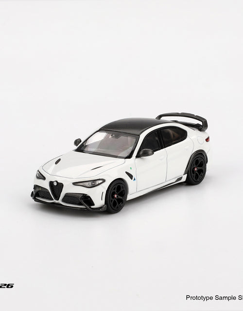 Load image into Gallery viewer, BBR 1:64 Alfa Romeo Giulia GTAm White Die-Cast Model Car
