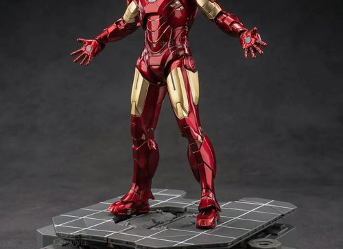 Load image into Gallery viewer, ZD Toys Marvel Avengers 1/10 MK4 &amp; Suit-up Gantry Action Figure Set
