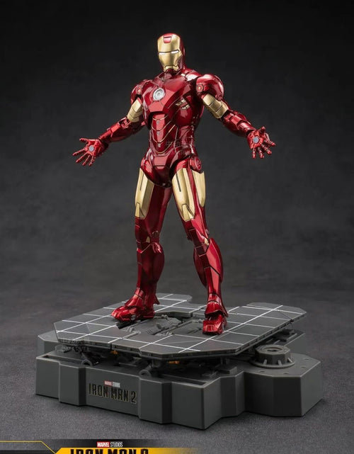 Load image into Gallery viewer, ZD Toys Marvel Avengers 1/10 MK4 &amp; Suit-up Gantry Action Figure Set
