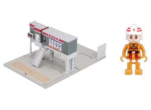 Load image into Gallery viewer, Takara Tomy Tomica Town World - Fire Station With Firefighter Playset
