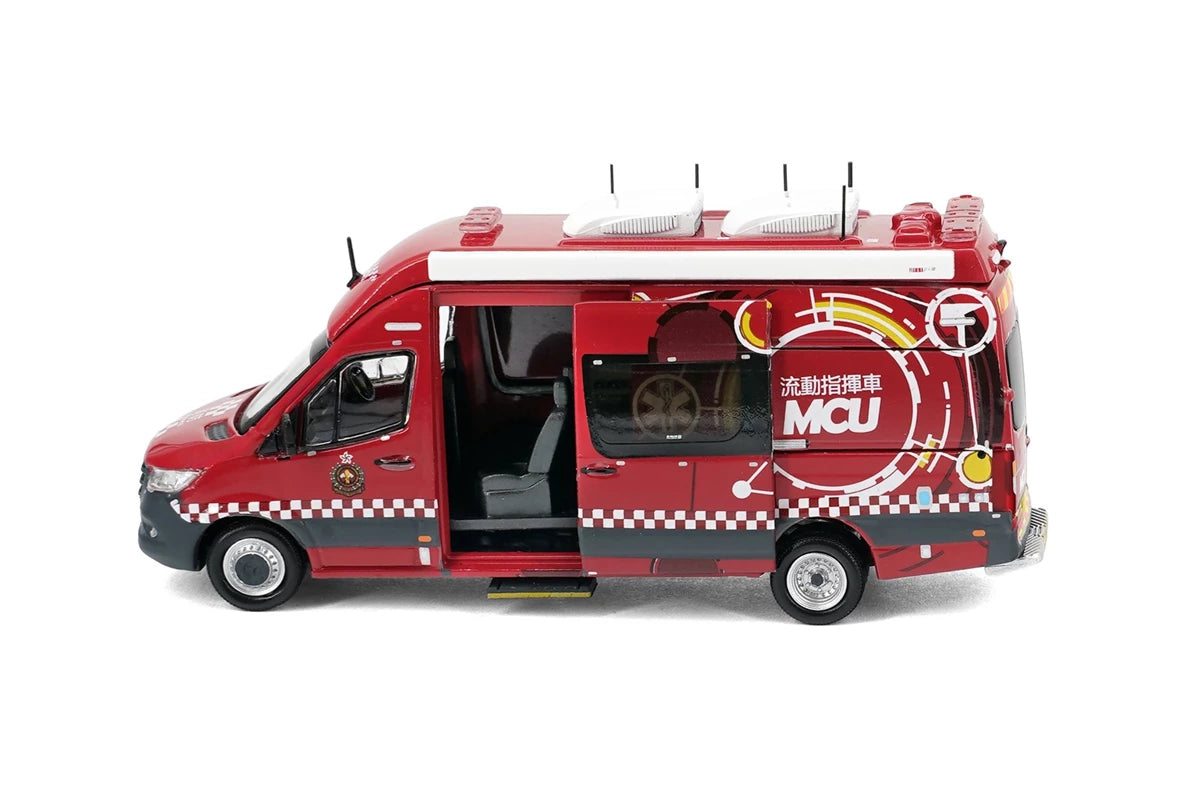 Tiny City Die-cast Model Car - MERCEDES-BENZ Sprinter FL HKFSD MCU (F7711)