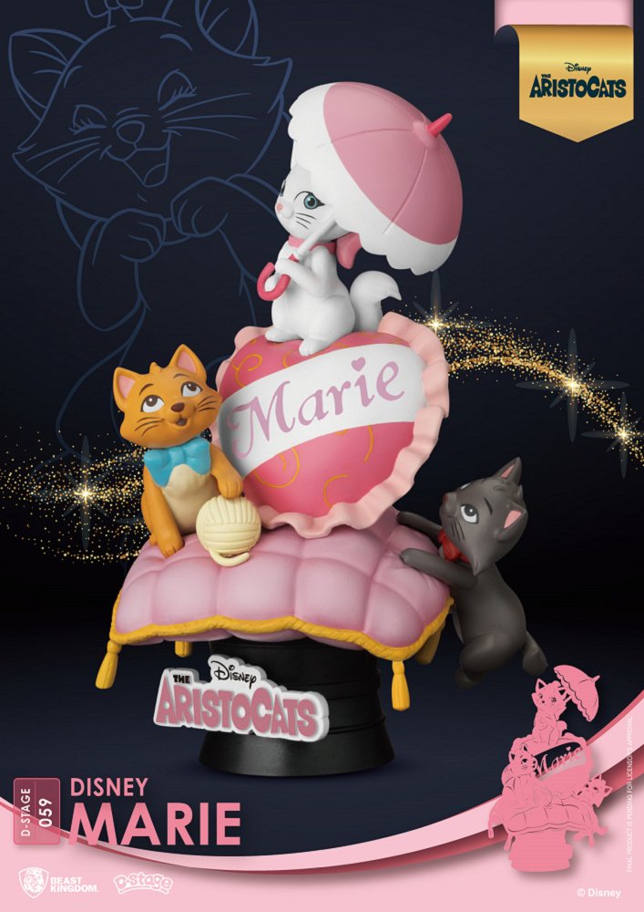 Beast Kingdom Diorama Stage-059- Marie PVC Figure  (Diorama Stage)