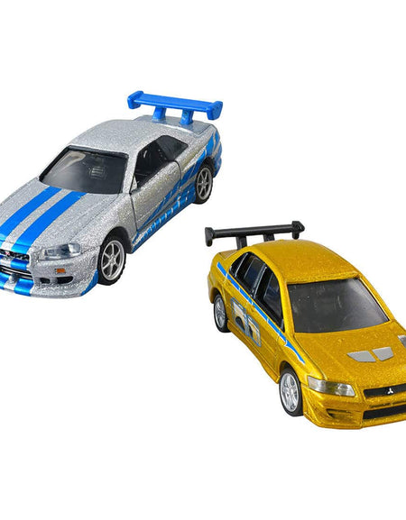 Takara Tomy Tomica Premium Unlimited Fast & Furious METALLIC COLOR 2 Models Set