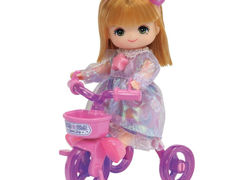 Load image into Gallery viewer, Takara Tomy Licca-Chan LW-21 Miki Maki-Chan Gummy Dress Tricycle Set (NO DOLL)
