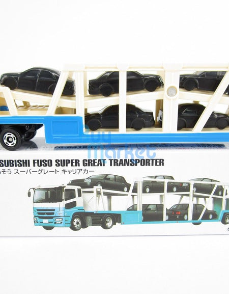 Takara Tomy Tomica #131 Mitsubishi Fuso Super Great Transporter Diecast Toy Car