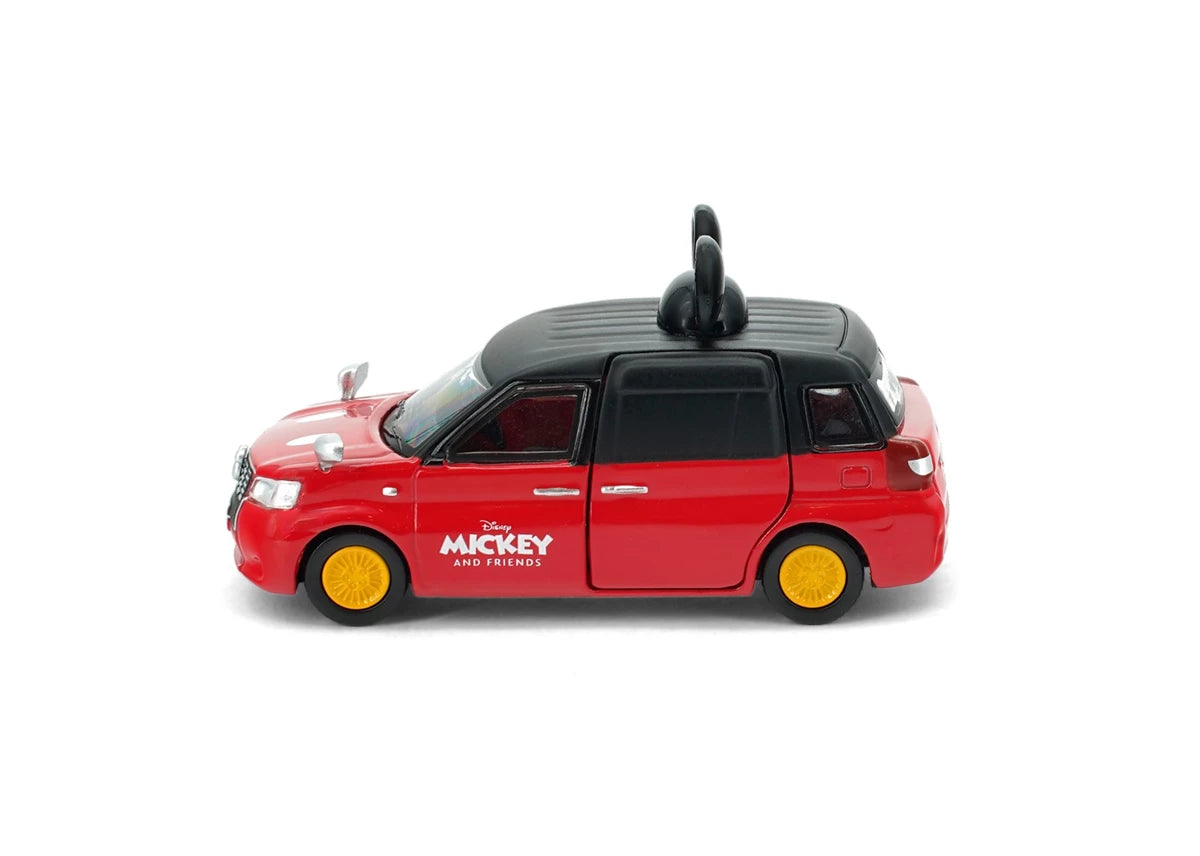Tiny City 1/64 - Disney Vehicle - Hong Kong Hybrid Urban Taxi x Mickey (Black)