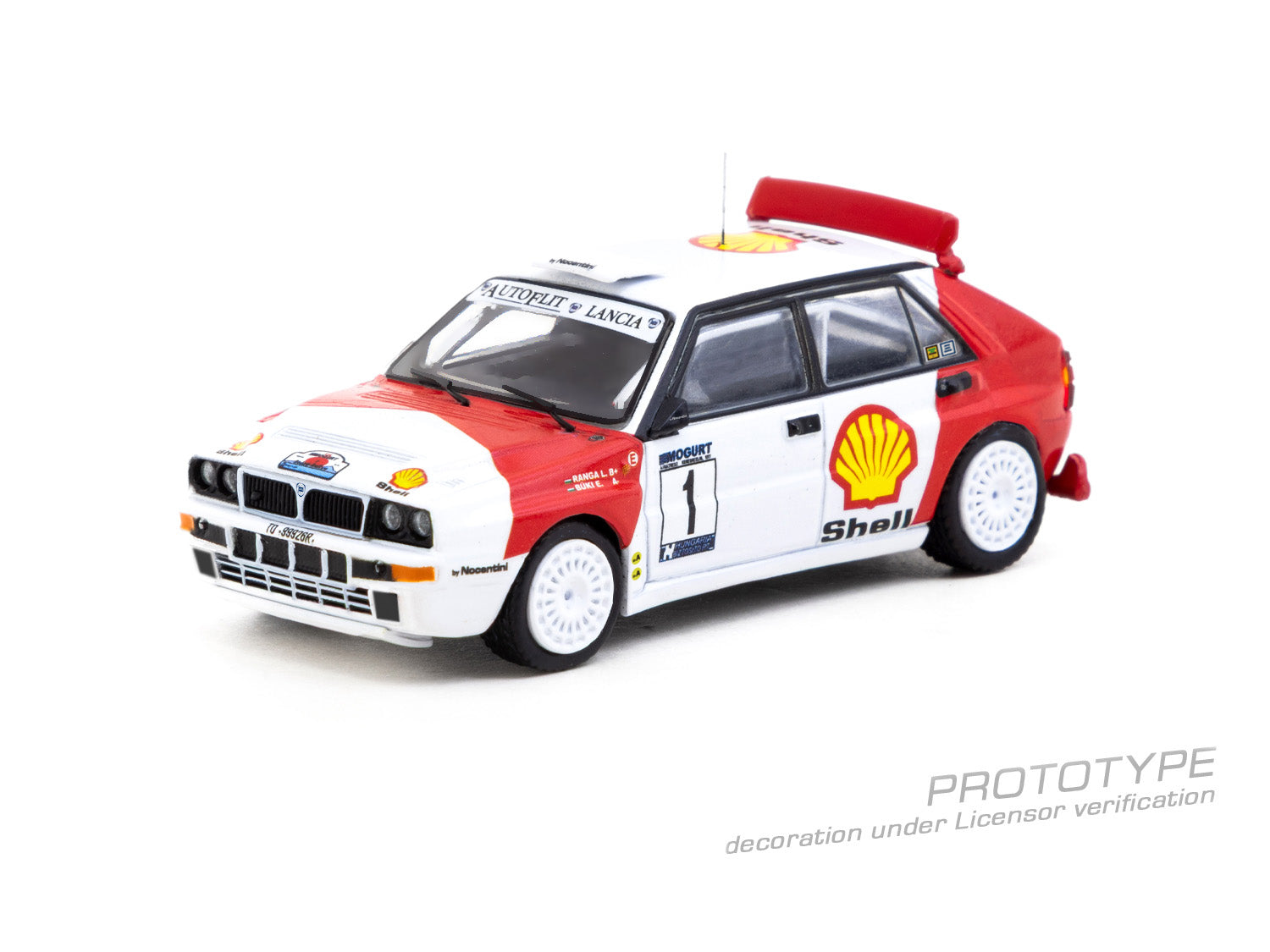 (Pre-order) Tarmac Works 1/64 Lancia Delta HF Integrale Mogürt-Salgó Rallye 1993