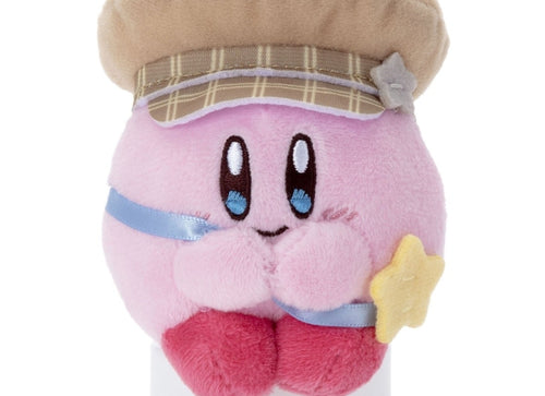 Load image into Gallery viewer, TAKARA TOMY 11cm Mini Plush Stuffed Chokkori Sunny Day Kirby Stars
