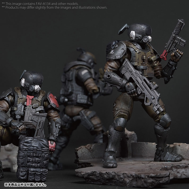Acid Rain x Toy Alliance FAV-A134 Kaiho Paratrooper Action Figure