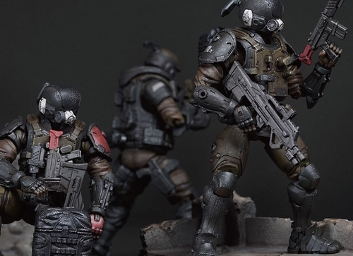 Load image into Gallery viewer, Acid Rain x Toy Alliance FAV-A134 Kaiho Paratrooper Action Figure
