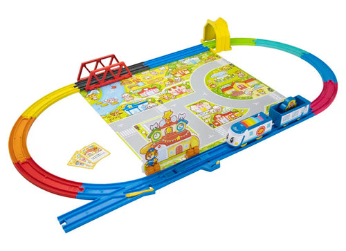 Load image into Gallery viewer, Takara Tomy Go! Go! Vehicle Plarail Departure! Zoo Basic Set with Train
