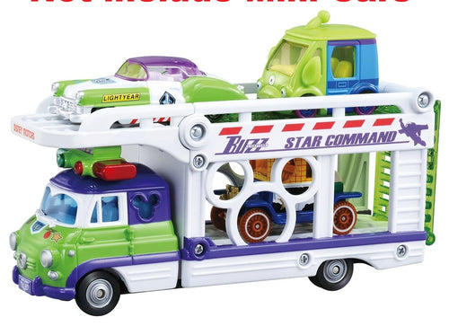Load image into Gallery viewer, Takara Tomy Tomica Disney Motors Pals Transporter Toy Story 5 Buzz Lightyear
