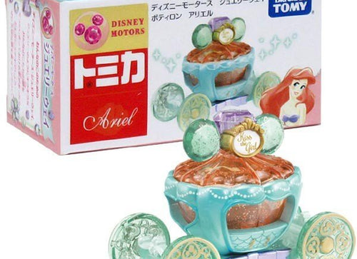 Load image into Gallery viewer, Takara Tomy Tomica Disney Motors Jewelryway Potiron Ariel Mini Diecast Car
