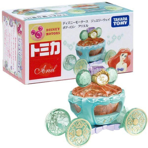 Load image into Gallery viewer, Takara Tomy Tomica Disney Motors Jewelryway Potiron Ariel Mini Diecast Car
