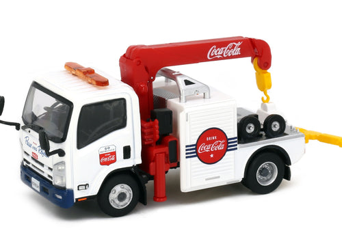 Load image into Gallery viewer, Tiny City Die-cast Model Car - Isuzu N Series Tow Truck Coca-Cola
