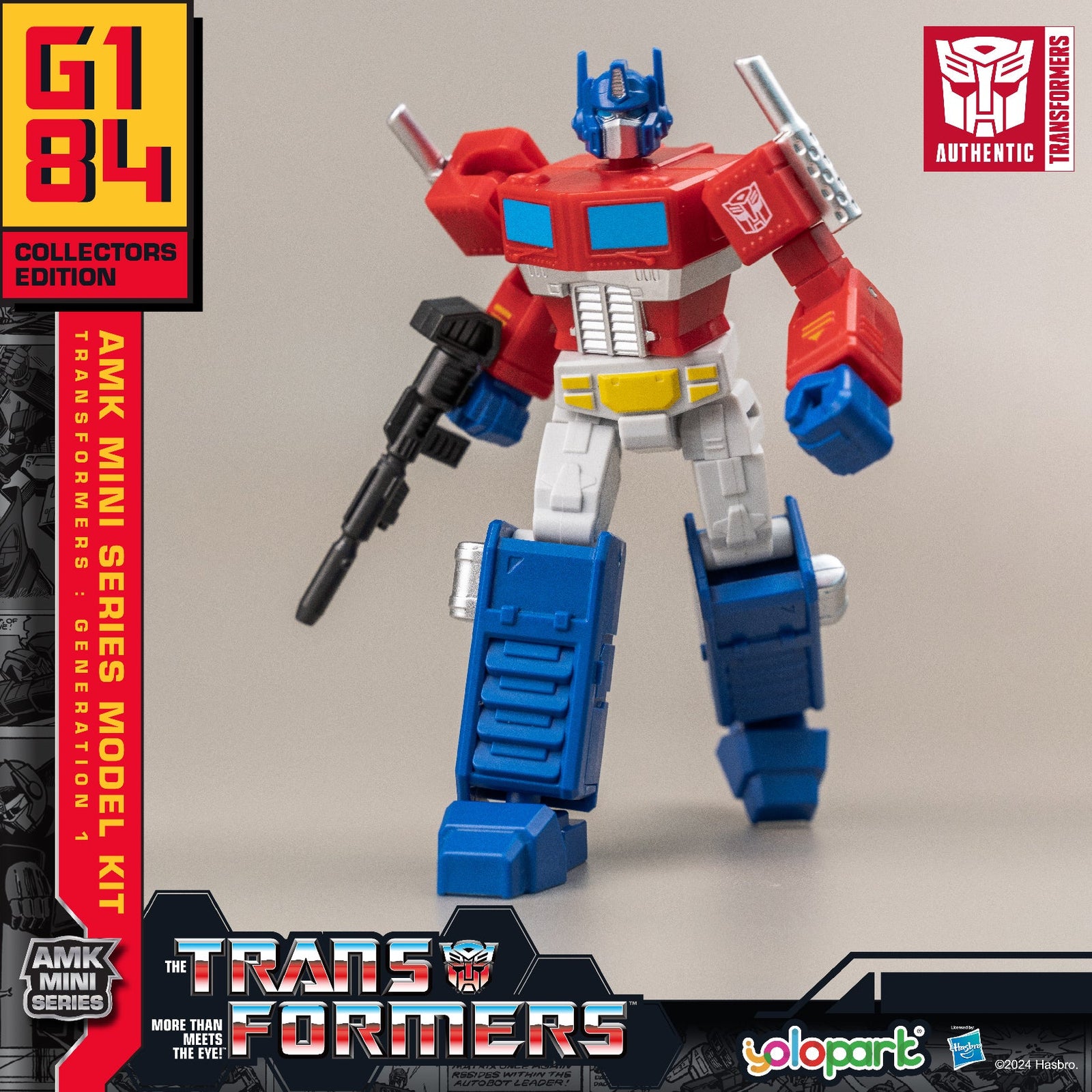 Yolopark Generation One AMK MINI Series Model Kit - Optimus Prime transformers