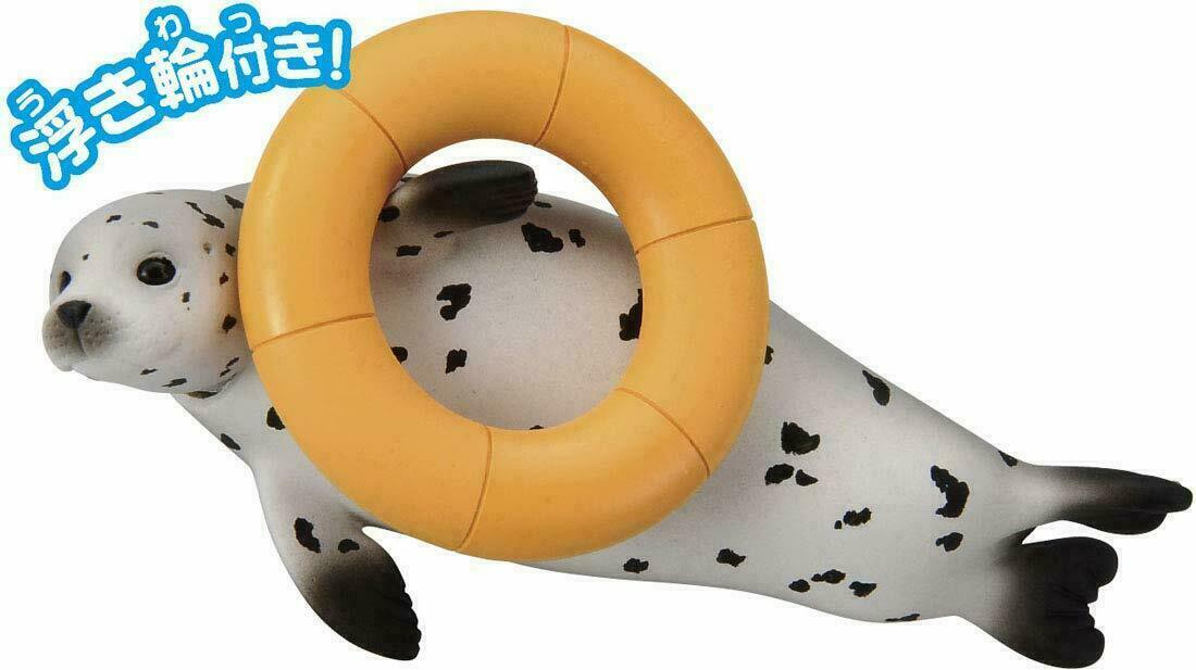 Takara Tomy ANIA Animal AS-22 Spotted Seal Floatable Ver. Mini Action Figure