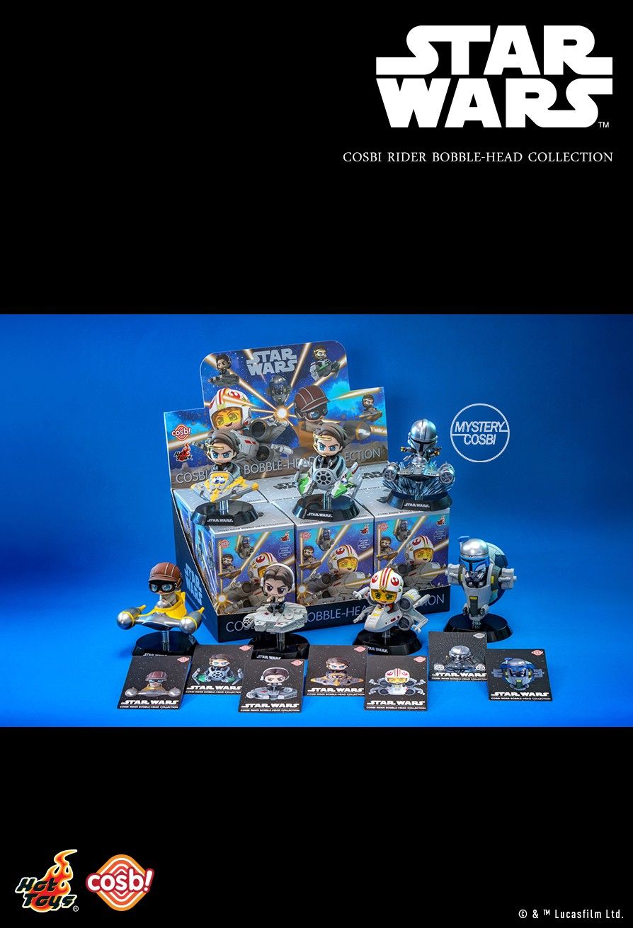 Hot Toys Star Wars Cosbi Rider Bobble-Head Collection Series 2 (Full set of 6)