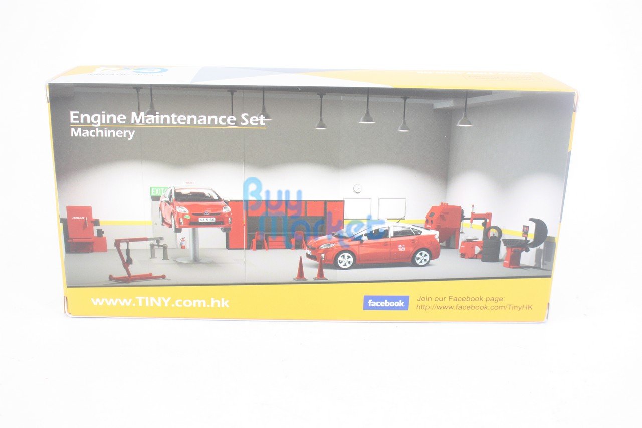 TINY Hong Kong 1/43 Gx4 Garage accessory lift Sandblasting machine etc. Figure