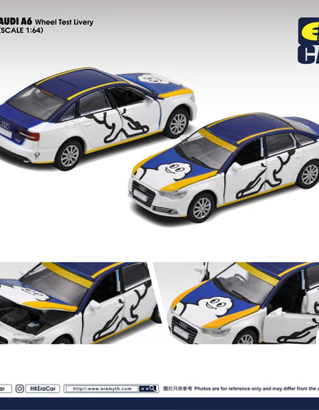 Era Car 1:64 Diecast Car - #05 Audi A6 (Wheel Test Livery)