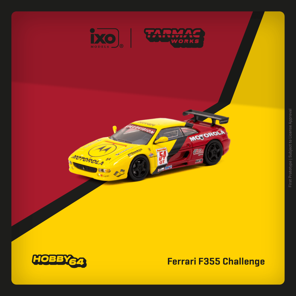 Tarmac Works 1/64 Ferrari F355 Challenge World Challenge Series 2000