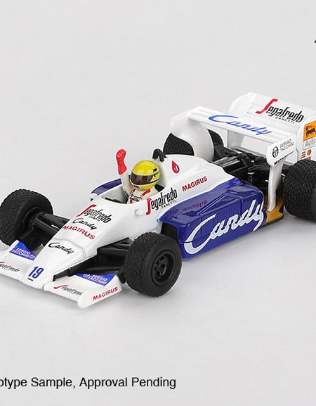 MINI GT #1118 Toleman TG184 #19 Ayrton Senna 1984 Monaco Grand Prix