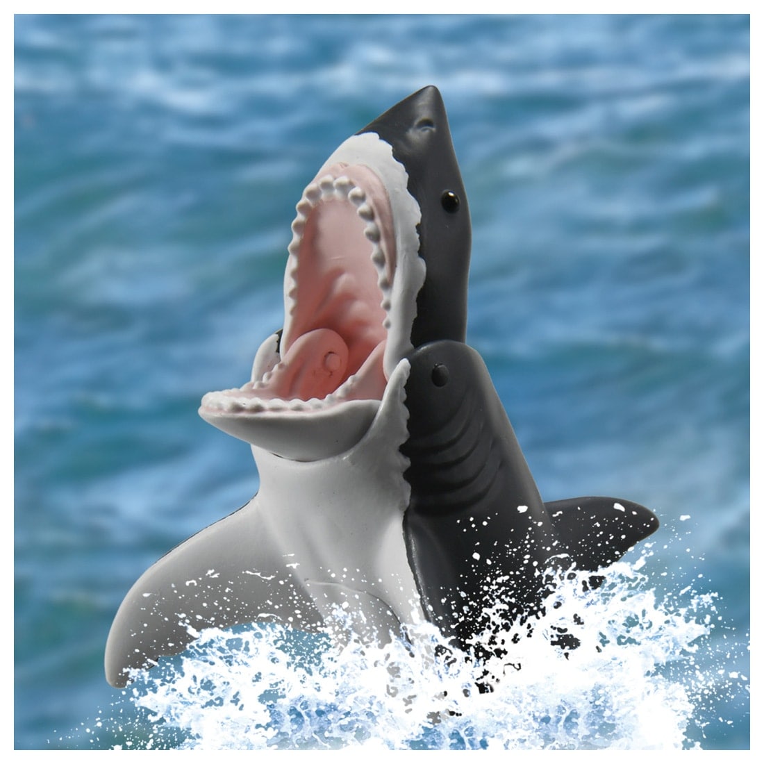 Takara Tomy Ania AL-13 Great White Shark (Floating Version) Figure