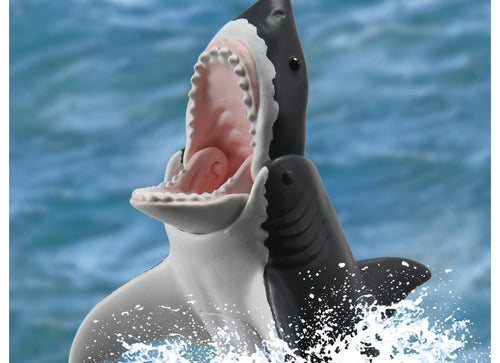 Load image into Gallery viewer, Takara Tomy Ania AL-13 Great White Shark (Floating Version) Figure
