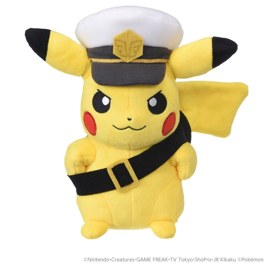 Takara Tomy Pokemon Soft Plush Toy Captain Pikachu Goggles Ver.25cm