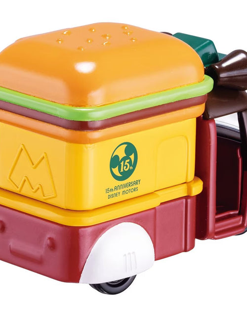 Load image into Gallery viewer, Takara Tomy Tomica Town Disney Motors SP 15th Mickey Hamburger Shop with Car
