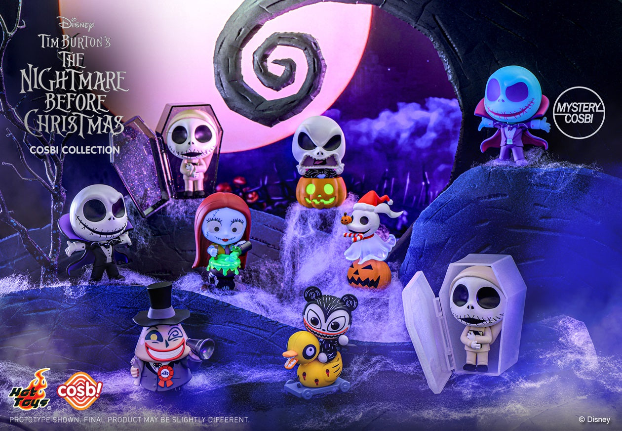 Hot Toys The Nightmare Before Christmas Ser.2 Cosbi Bobble-Head (Full set of 8)